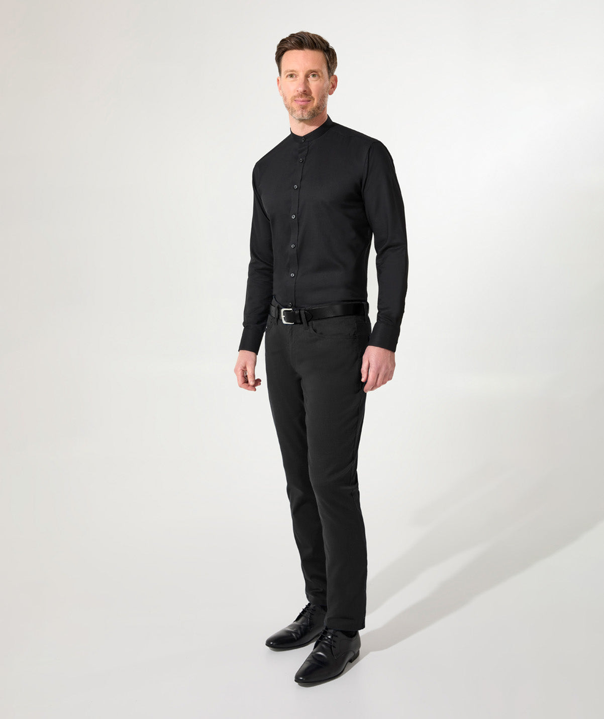 Heritage Grandad Collar Shirt